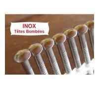 Pointes 20° INOX ANNELEES TB 3.1x50 boite de 2000
