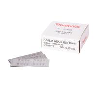 Clous finettes 23Ga 25mm galva. pour cloueurs (10 000 pcs) Makita F-31838