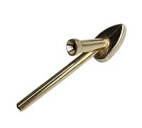 Pointes à souder - Pointe de rechange triangulaire en cuivre de 6,4 cm | Accessoire de soudeur chauffant électrique, tête de fer à souder de précision pour l'électronique de voiture, les projets de