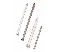Pointes acier brut - tête plate - 5 kg - longueur 140 mm - diamètre 5,5 mm Paté