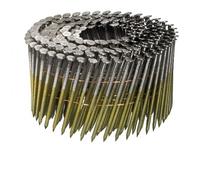 Pointes annelées acier en rouleau plat 16° Ø3,1x90mm - par 4500 ARCA-SCAB