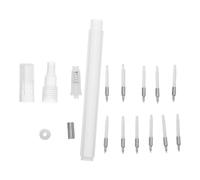 Pointes de Rechange pour Stylo Peinture Acrylique, 0,5mm, Fines | Tube Vide Rechargeable, Précision Ultra Fine, Flux Régulier, pour Maquettes, Dessin et Composants Électroniques