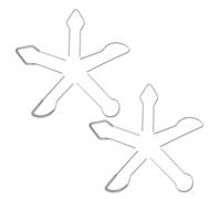 Pointes de Stylo Pyrograveur en Métal, Modèles 11 à 15 pour Bois et Cuir | Chauffe Homogène, Conception à Haute Impédance, Longue Durée, Argenté, Lot de Cinq Embouts