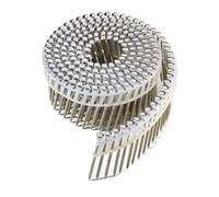 Pointes en Rouleau 16° Tête Bombée Inox A2 Annelée Liaison Plastique NORFIX