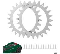 Pointes pour tondeuse à gazon, amélioration de la traction, compatible avec les robots tondeuses Parkside, taille des roues : 212 mm
