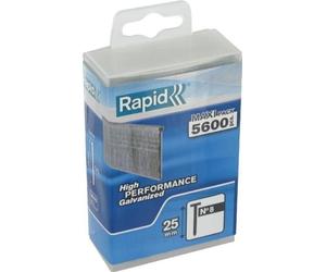Pointes Rapid Agraf N°8, 25 mm, 5600 pointes, Lot de 100