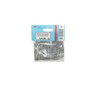 Pointes tête homme 30 x 1,6 mm Acier brut 150 g en sachet