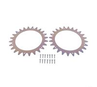 Pointes TLPA 01 pour tondeuse robot Parkside pour Pmra 20 Li B2 et Pmorda 20 Li B2 en acier antidérapant pour un fonctionnement fiable