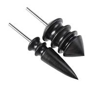 Pointu Conseil cuir Brunissoir Slicker Ensembles d'outils-1 / 8inch Drill (3 mm) Shank for les outils rotatifs (2Pcs),Haute Efficacité