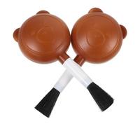 Poire à Air de Nettoyage Pinceau, Souffleur d'Objectif Précis, 2Pcs | Plastique et Bulb en Caoutchouc, Portable pour Atelier de Réparation, Nettoie Espaces Étroits, Techniciens