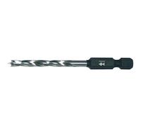 Poisson, 013be03 Mèche à bois spirale HSS avec embout 1/4 ", 013BE0300