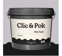 POK SATIN Peinture Mur Plafond - Intérieure Satinée, Lessivable, Multisupport - Vieux Rose Clair - 5L