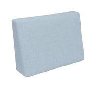 POKAR Coussin de Palette 60x40 Dossier Latéral ou d'angle | Coussin de Canapé de Jardin | Housse Amovible et Lavable | Idéal pour Palette Europe | Made in EU | Certifié Oeko-Tex | Bleu