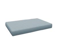 POKAR Coussin pour palette Coussins de palette avec housse amovible Canapé de palette, Taille:Coussin d'assise 120 x 80, Couleur:Bleu
