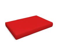 POKAR Coussin pour palette Coussins de palette avec housse amovible Canapé de palette, Taille:Coussin d'assise 120 x 80, Couleur:Rouge - Imperméable