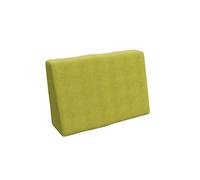 POKAR Coussin pour Palettes Euro - 1x Dossier 60cm x 40cm x 20/10cm, en Mousse formée à Froid, très Confortable, Canapé de Jardin, Intérieur et Extérieur, sans Palette, Vert Lime