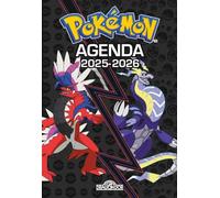Pokémon Agenda 2025-2026 New Avec des activités, des informations sur les Pokémon et des scènes de cherche-et-trouve Dès 7 ans
