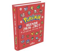 Pokémon Agenda 2026-2027 Pixel Art Avec des coloriages pixels Rentrée scolaire - Dès 7 ans