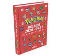 Pokémon - Agenda Pixel 2026-2027 - The Pokémon Company - Dragon D'or Livres Du - relié - Agenda