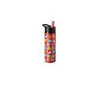 Pokemon Character Faces Bouteille d'eau sous licence officielle en acier inoxydable 750 ml - Bouteille d'eau étanche et isolée pour boissons chaudes et froides