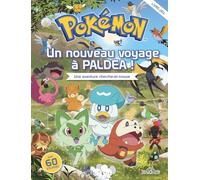 Pokémon Cherche-et-trouve Un nouveau voyage à Paldea Avec des stickers Dès 6 ans