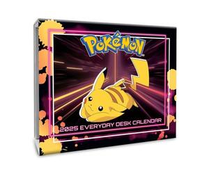 Pokemon Desk Block Calendar 2025