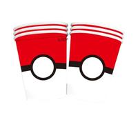 Pokémon Fournitures de fête | Gobelets en carton | Vaisselle de fête | Pokeball