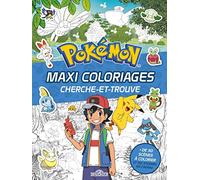 Pokémon Maxi coloriages cherche-et-trouve Avec des stickers Dès 5 ans