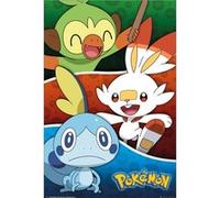 Pokemon Maxi Poster 61 x 91,5 cm Sword & Shield Galar Starters G