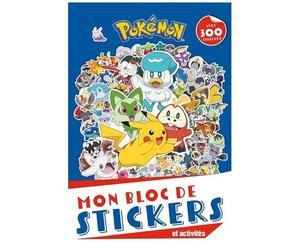 Pokémon Mon Bloc De Stickers Et Activités - Avec 300 Stickers