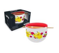 Pokemon - Pikachu - Bol À Ramen Avec Baguette - 450 Ml