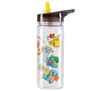 Pokémon Pikachu Gourde Enfant en Plastique 580ml Bouteille avec Paille pour Sport École