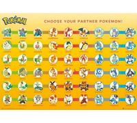 POKEMON Poster Partner Maxi - Garçon - A partir de 3 ans - Livré à l'unité