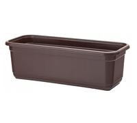 POKM Toolsmarket GmbH Prosperplast Venus Jardinière de balcon avec soucoupe Marron 70 cm
