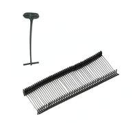 Pokornys - Heftfäden (25 mm) pour étiquette standard - Tag Pins aus schwarzem Kunststoff zur Etikettierung von Kleidung and anderen Textilien - pour Cartonetiketten mit Loch geeignet (1000)