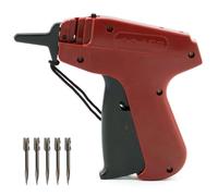 Pokornys Pistolet d'étiquetage A&J 90S Standard en kit - Pistolet agrafeur pour Fixer des étiquettes de Prix sur Les Tissus Textiles tels Que Les vêtements, Maroquinerie UVM