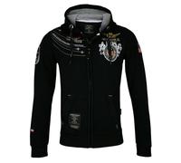 Polaire à capuche - Sweat-shirt de sport - Noir