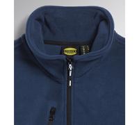 POLAIRE BROSSÉ DIADORA BLEU FONCÉ SWEAT PILE FZ - 172118 60033 L
