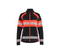 Polaire zippÃ©e haute-visibilitÃ© femme Blaklader Noir 2XL
