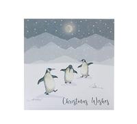 Polar Penguin Friends Lot de 8 cartes de Noël caritatives avec enveloppe