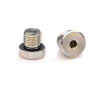 POLBERIS Bouchon en acier M20x1,5 avec joint Allen Raccord fileté Filetage mâle filetage métrique NBR ED WD acier galvanisé