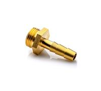 POLBERIS Embout de tuyau 3/8" x 6mm mamelon en laiton mamelon raccord de tuyau raccord rapide pour tuyau en caoutchouc plastique pour arrosage jardin arbre de Noël fil pouces