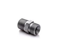 POLBERIS Mamelon 1/2'' BSP - Raccord droit en acier NPT 1/2'' BSP NPT Réducteur en acier Adaptateur extérieur pour systèmes hydrauliques industriels et installations haute pression