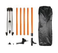 Neo Tools Perche laser avec trépied T N75-115 3,7 m Aluminium orange et noir