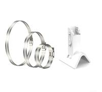 Pole Mount for Eufy S340 E30 E42 S330 Camera for White Pole Mount