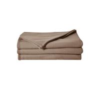 Couverture Polaire Toison d'Or - Poleco - 240 x 260 cm - Coloris Taupe