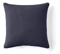 Polette - coussin - en tissu texturé - 40x40 cm - Bleu marine Bleu marine G