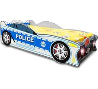 Police Voiture Lit Lit Enfant Lit Jeunesse Voiture de Police & Matelas Enfant Nouveau