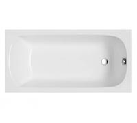 Polimat Classic Slim baignoire rectangulaire slim 130x70 cm blanc 00284
