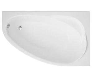 Polimat Marea baignoire d’angle 150x100 cm côté droit blanc 00293